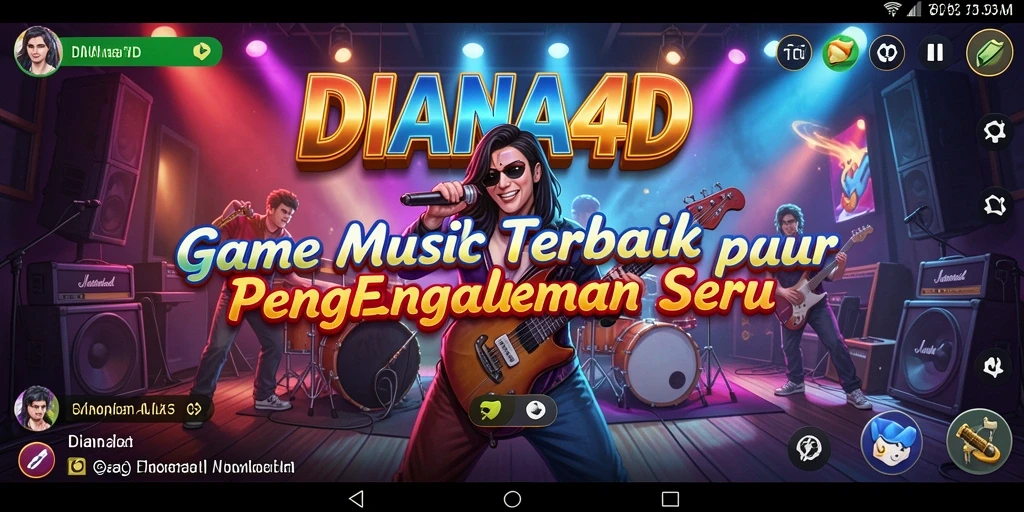 Tampilan gameplay DIANA4D yang seru dan interaktif.