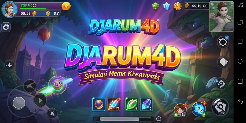Tampilan gameplay menarik DJARUM4D dengan fitur simulasi yang mendalam.