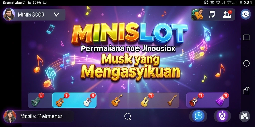 Gameplay menarik dalam MINISLOT menampilkan musik dan grafis yang menawan.