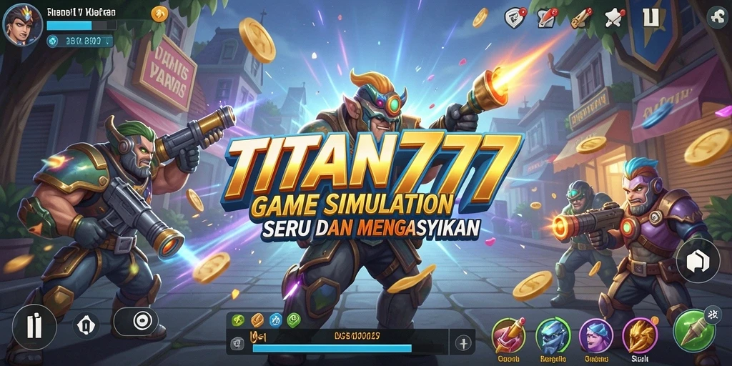 Screenshot gameplay TITAN777 dengan aksi seru dan grafis menawan.
